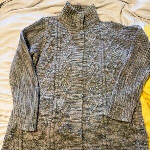 Prana Estelle Duster Cardigan Knit Sweater with Pockets